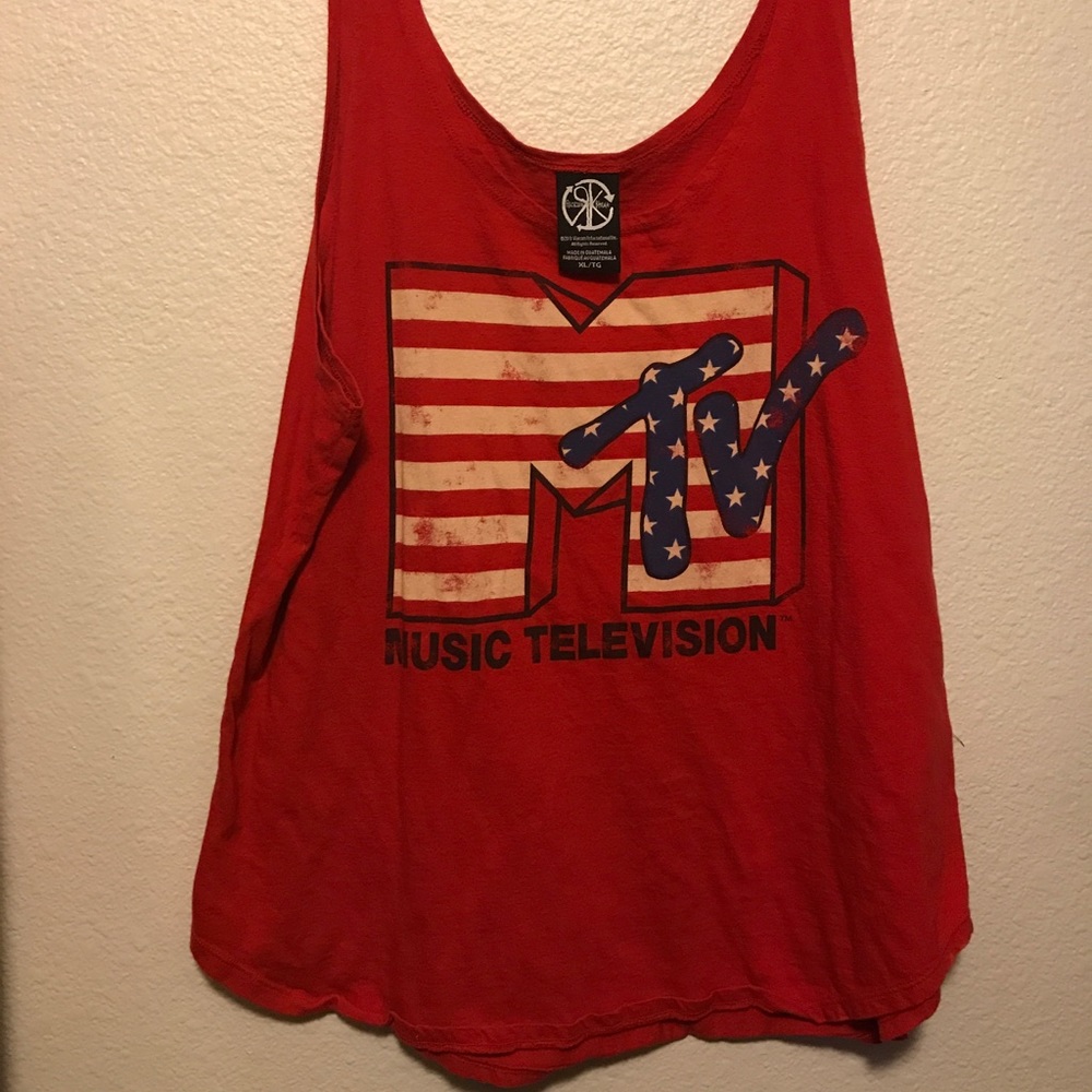 MTV Retro Recycled Karma Tank Top Women’s XL